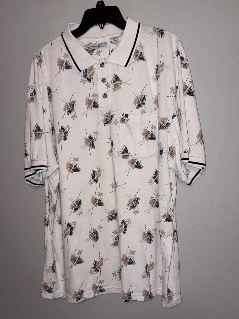 Michael Austin Golf Polo Shirt Size XXL